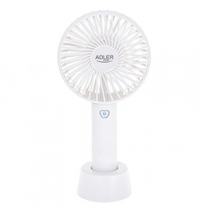 Adler AD 7331w hordozható mini ventilátor fehér